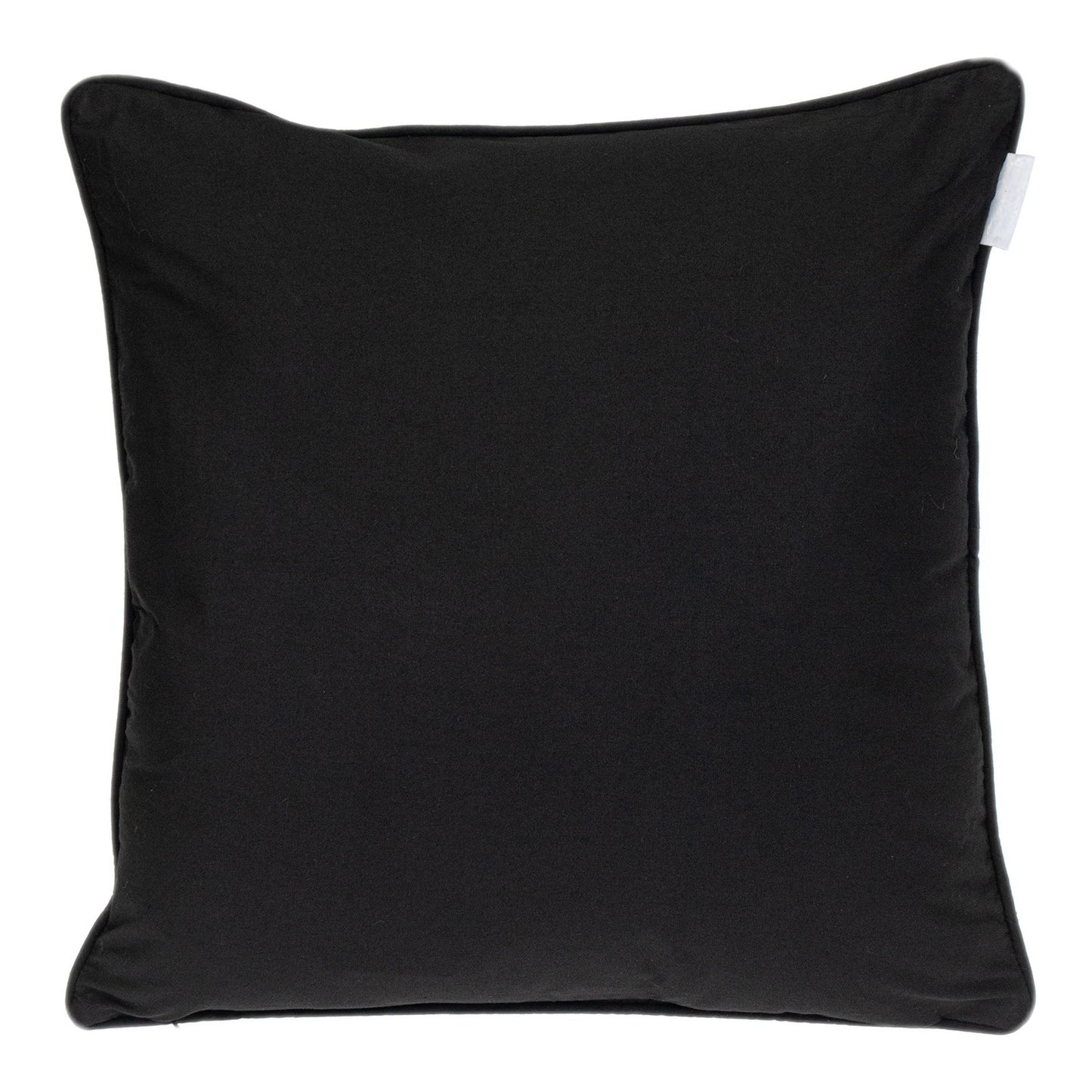 Black & White Geometric Cotton Pillow