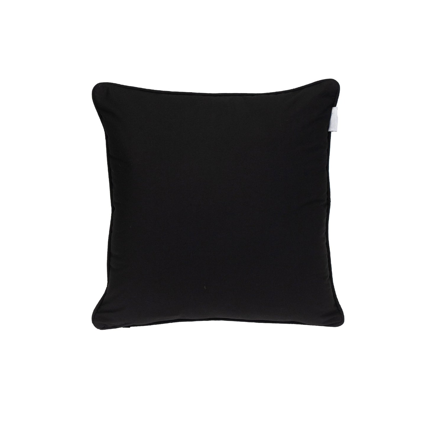 Black & White Geometric Cotton Pillow