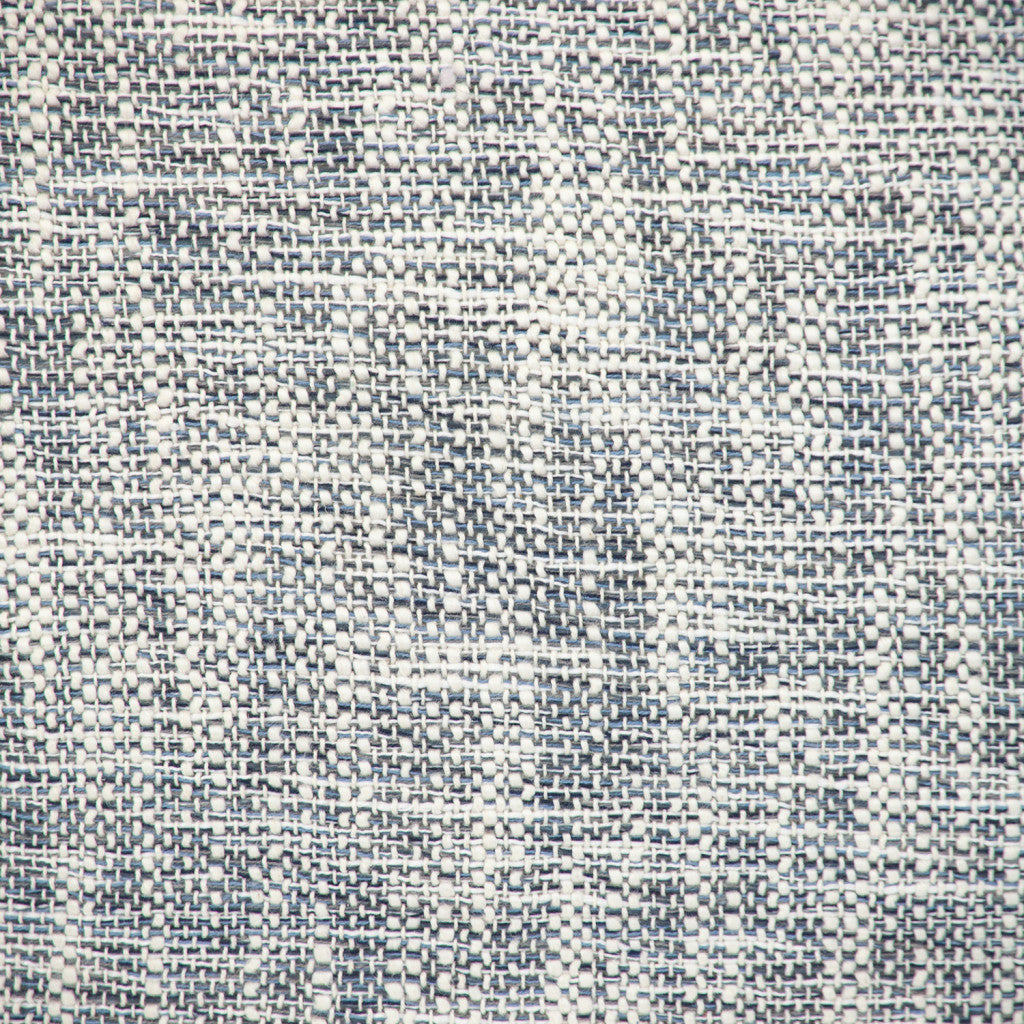 Gray & White Striped Cotton Pillow w/ Tassels
