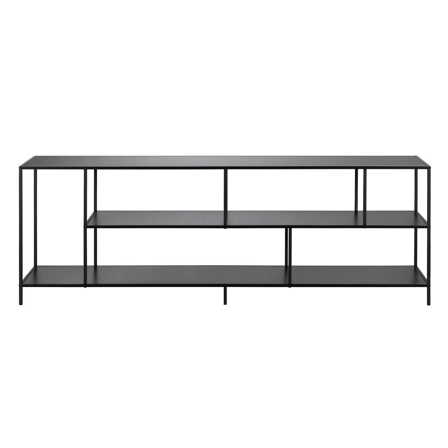 Black Metal Media Console