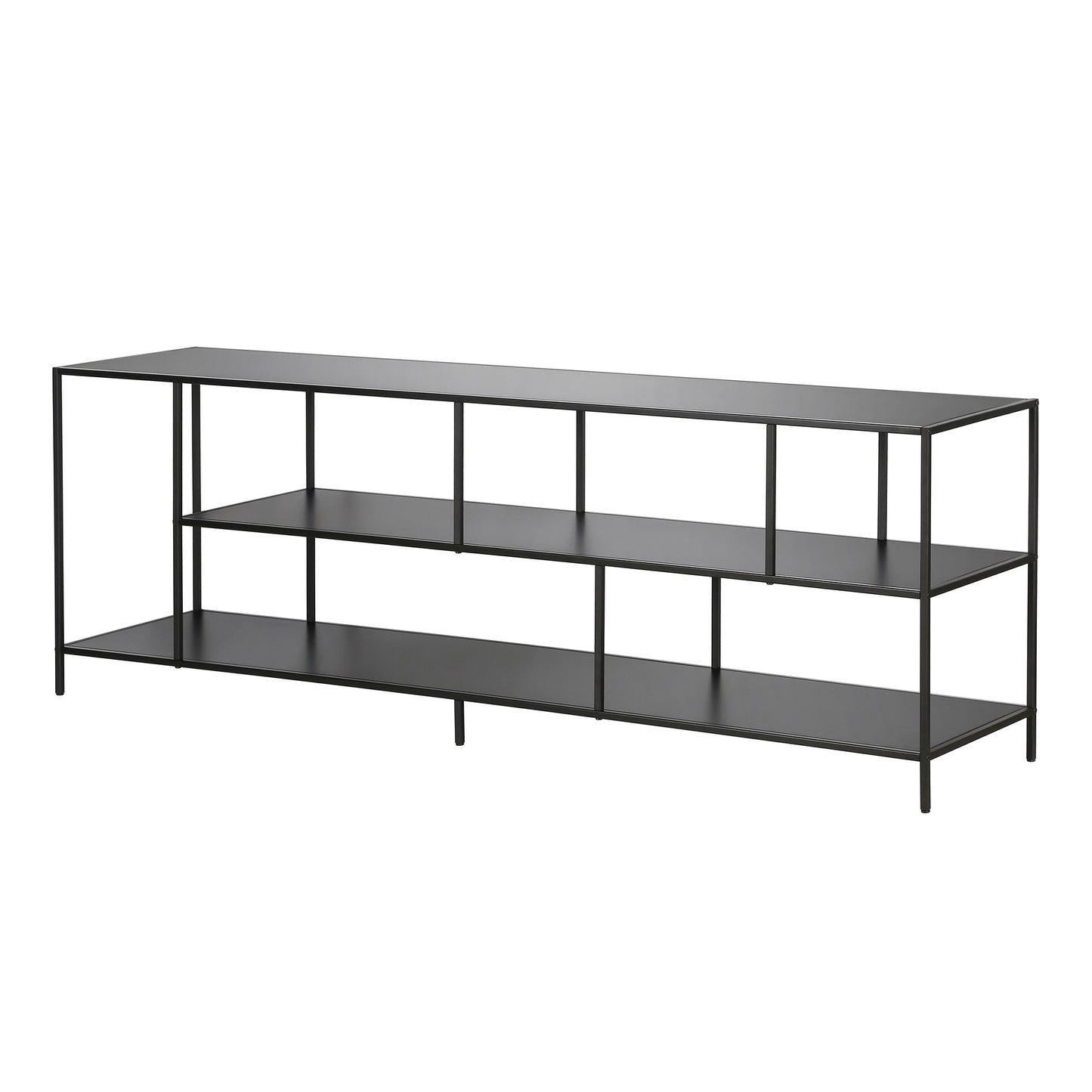 Black Metal Media Console