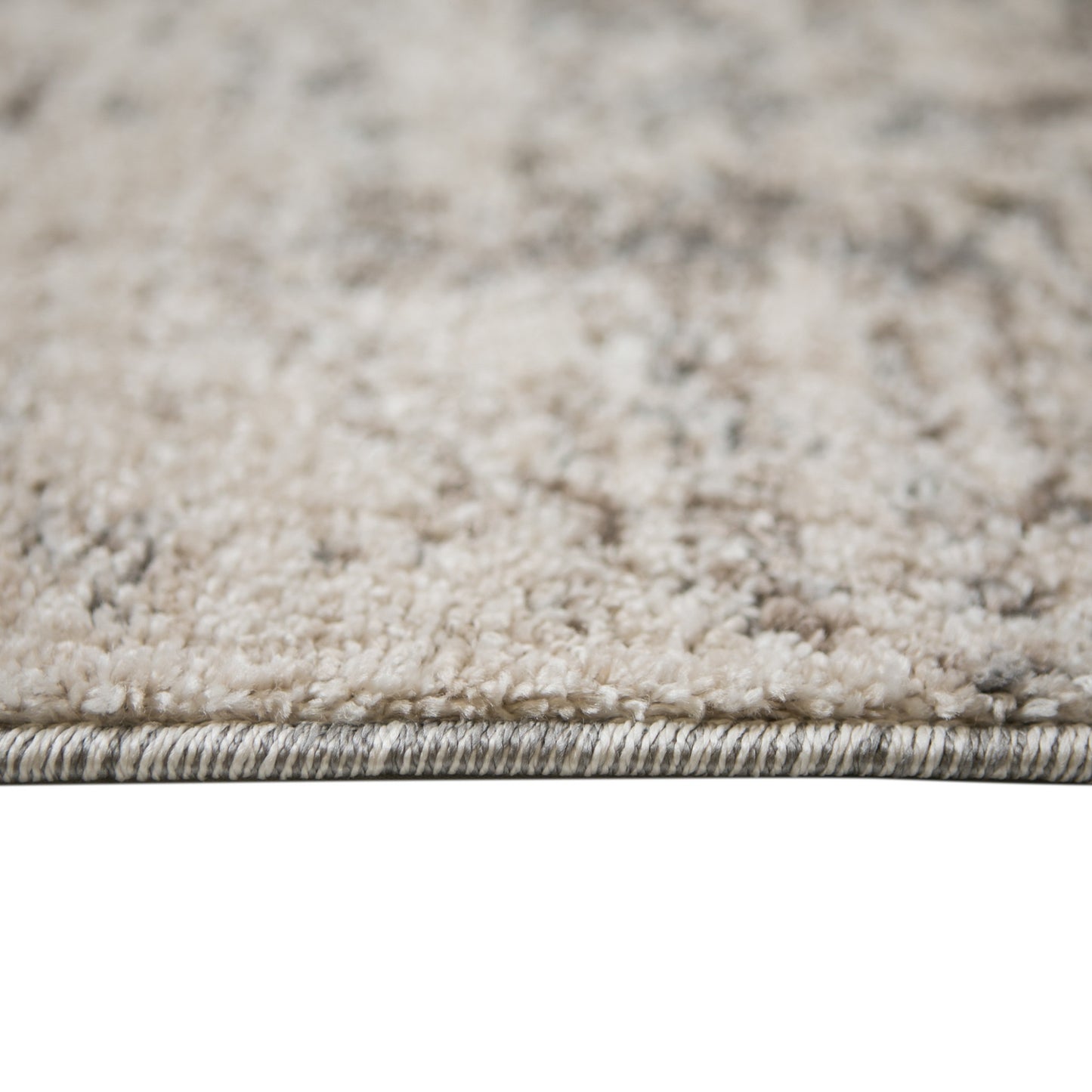 8 x 10 Gray & Beige Power Loom Rug