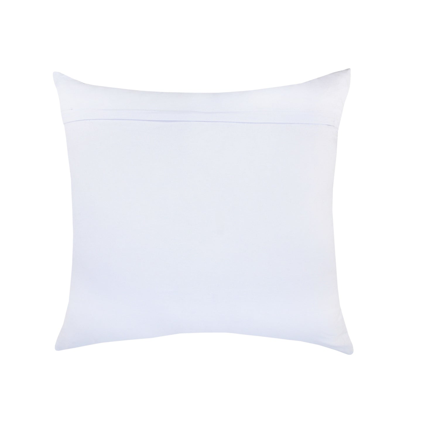 Blue Beach Chevron Cotton Pillow