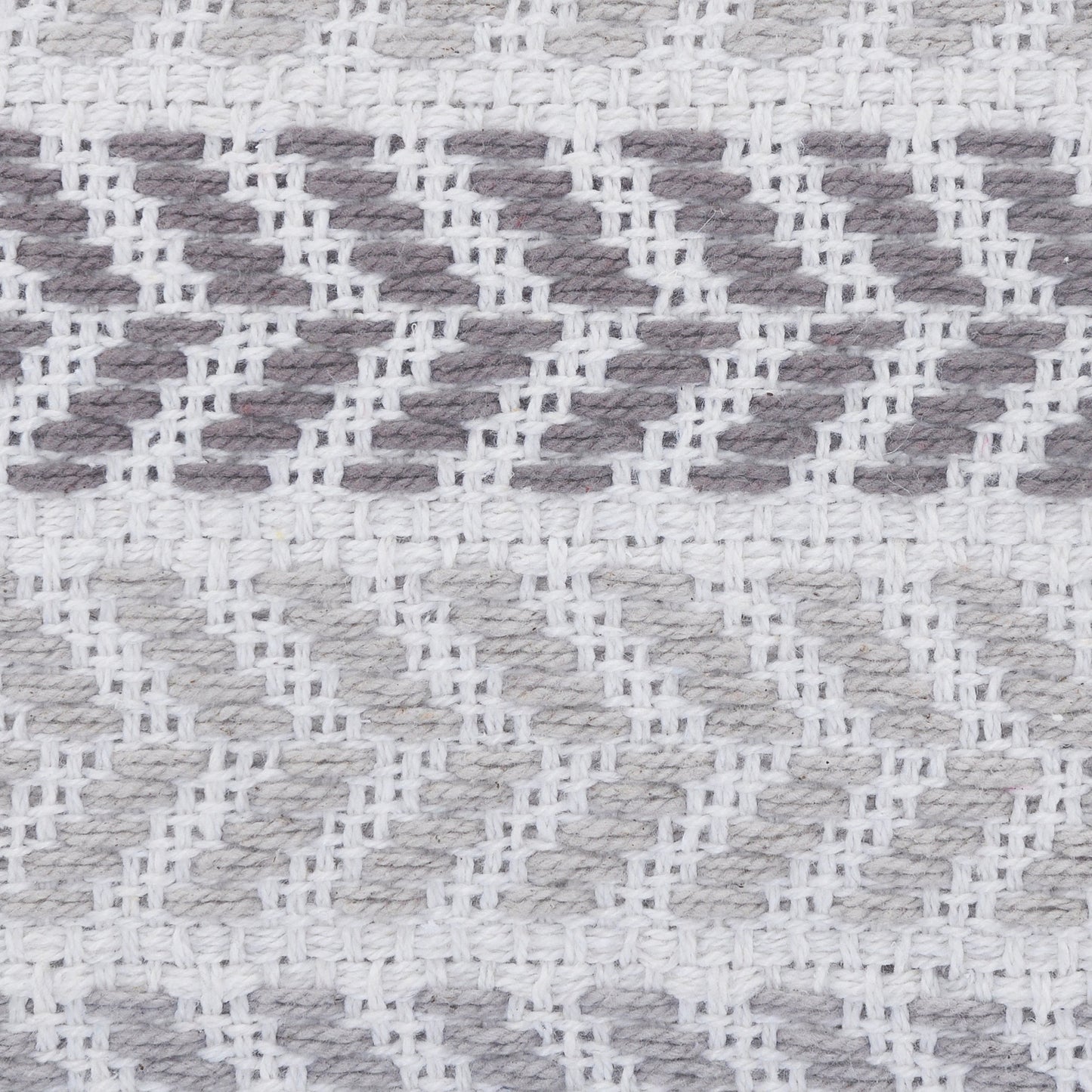 Gray Beach Chevron Cotton Pillow