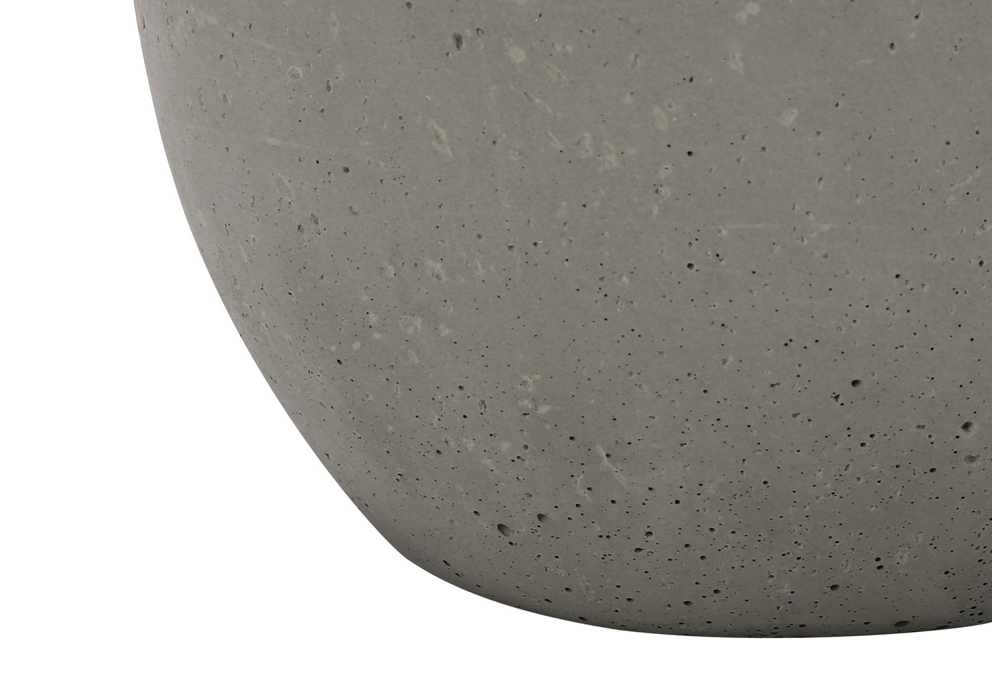 Gray Concrete Table Lamp w/ Shade