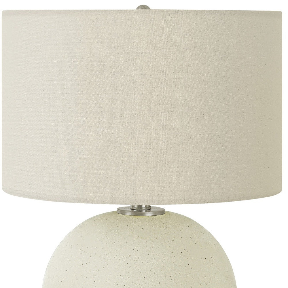 Cream Table Lamp w/ Shade
