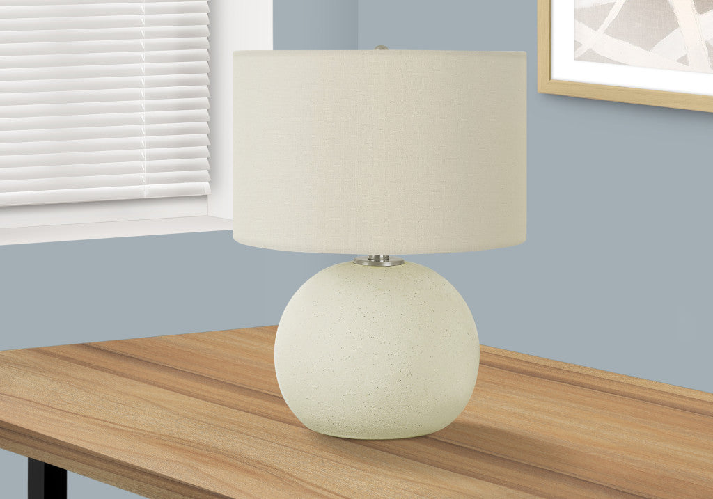 Cream Table Lamp w/ Shade