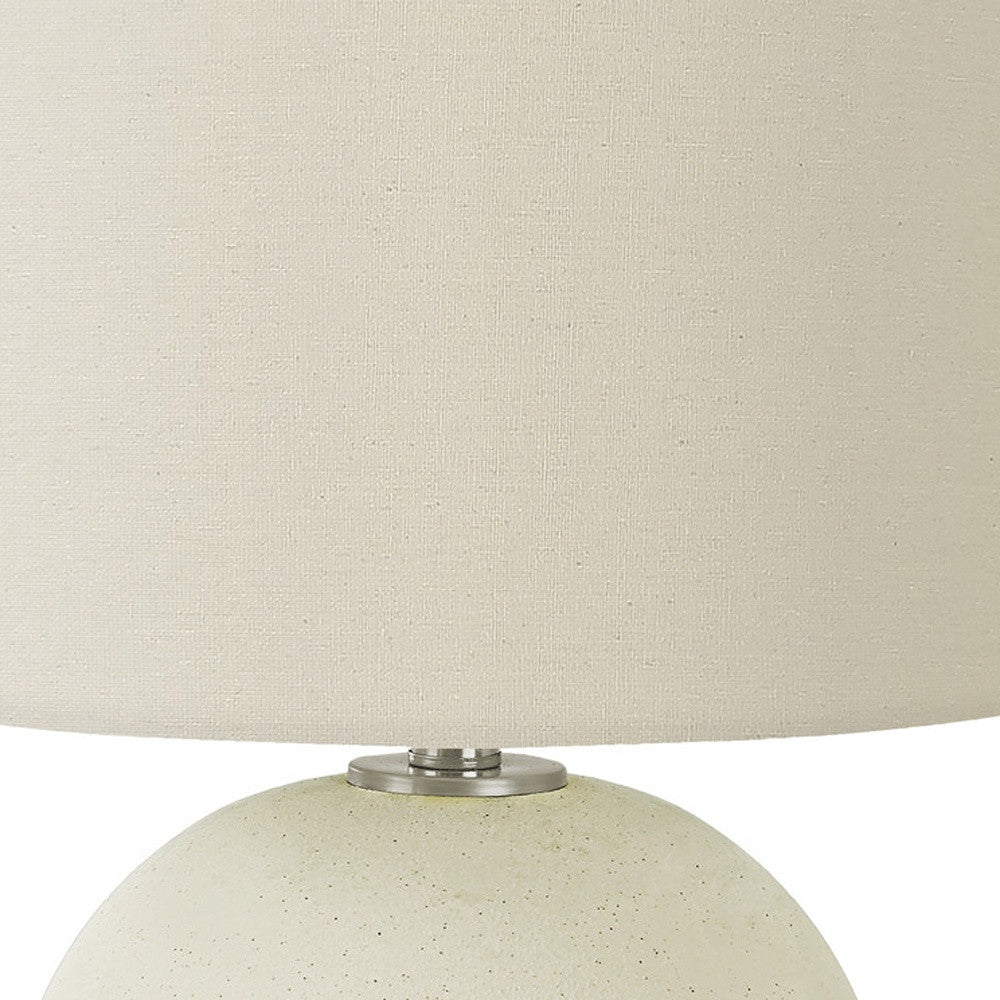 Cream Table Lamp w/ Shade