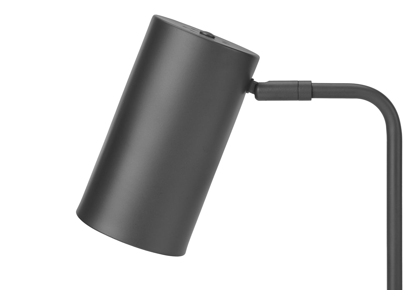 Gray Table Lamp w/ Gray Shade