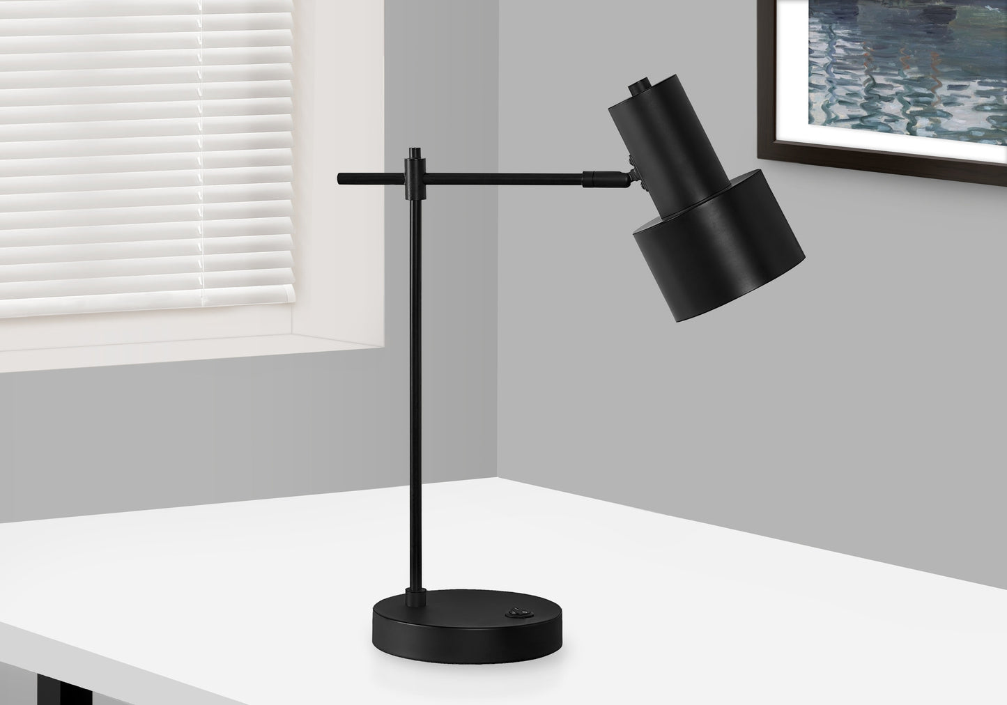 Black Table Lamp w/ Shade