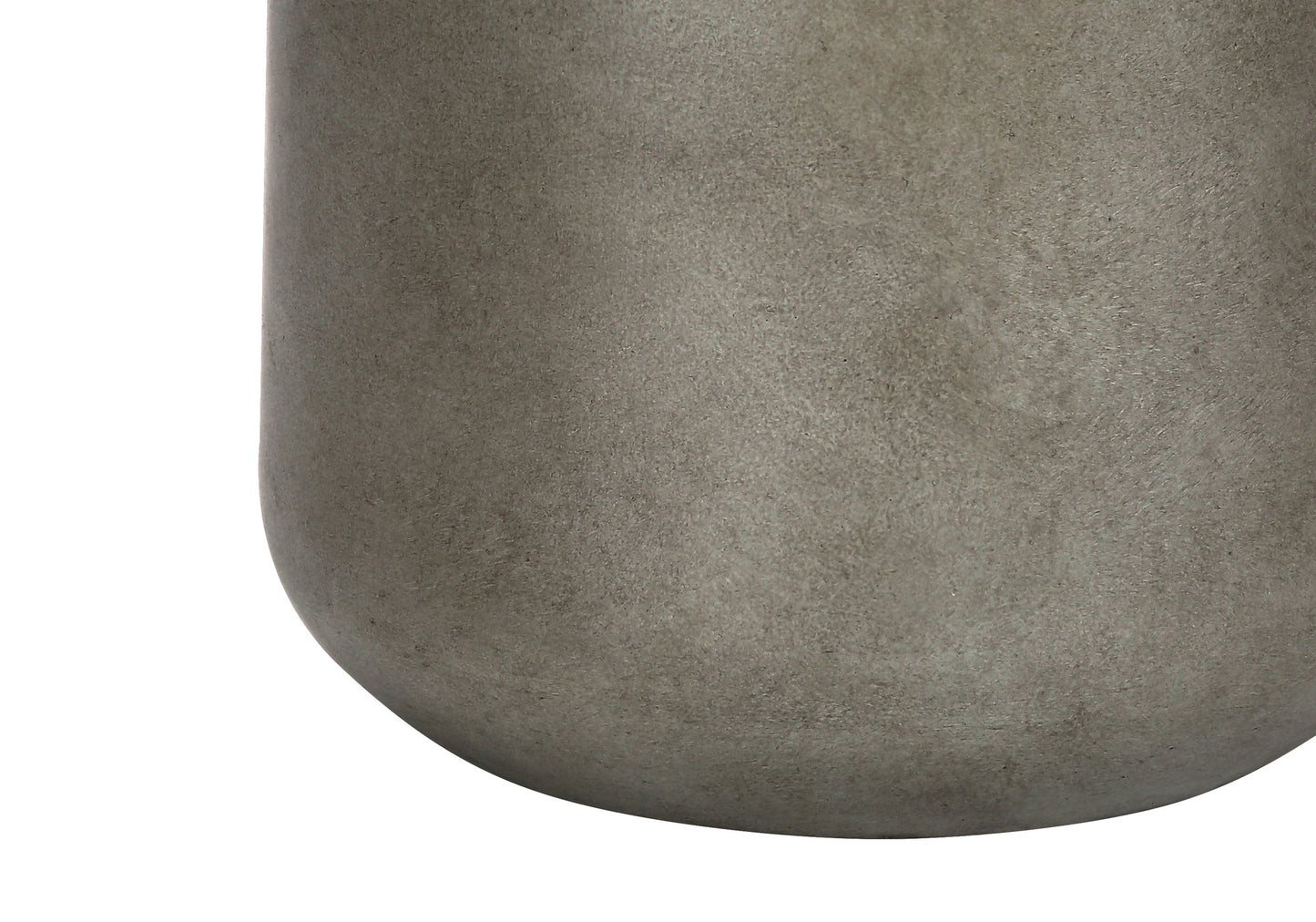Gray Concrete Urn Table Lamp w/ Shade