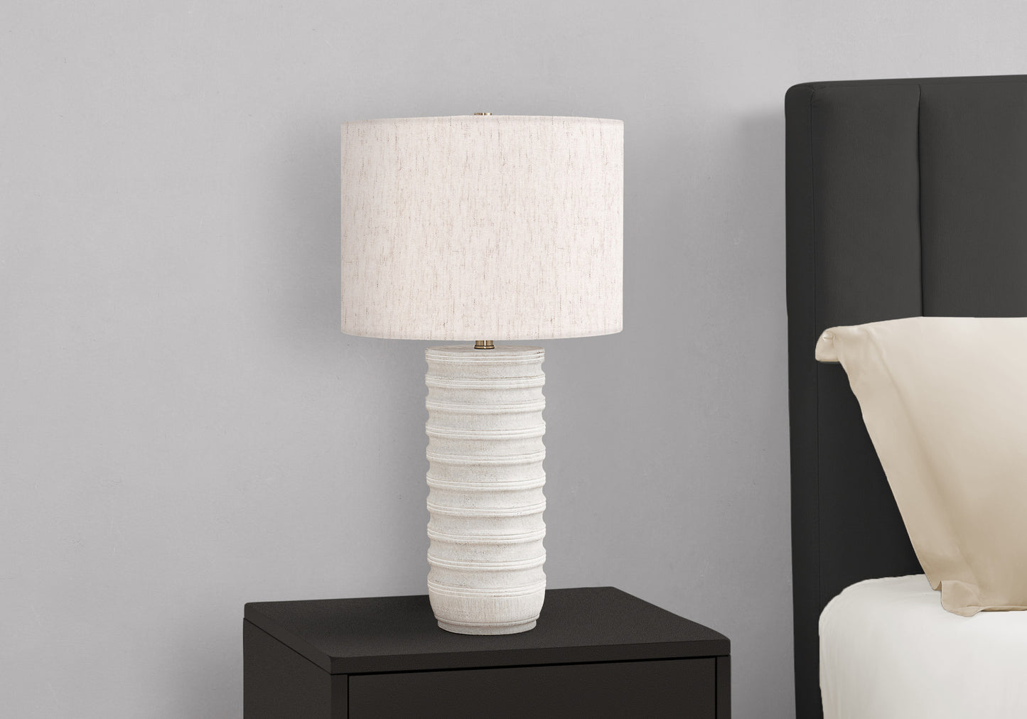 Cream Table Lamp w/ Shade