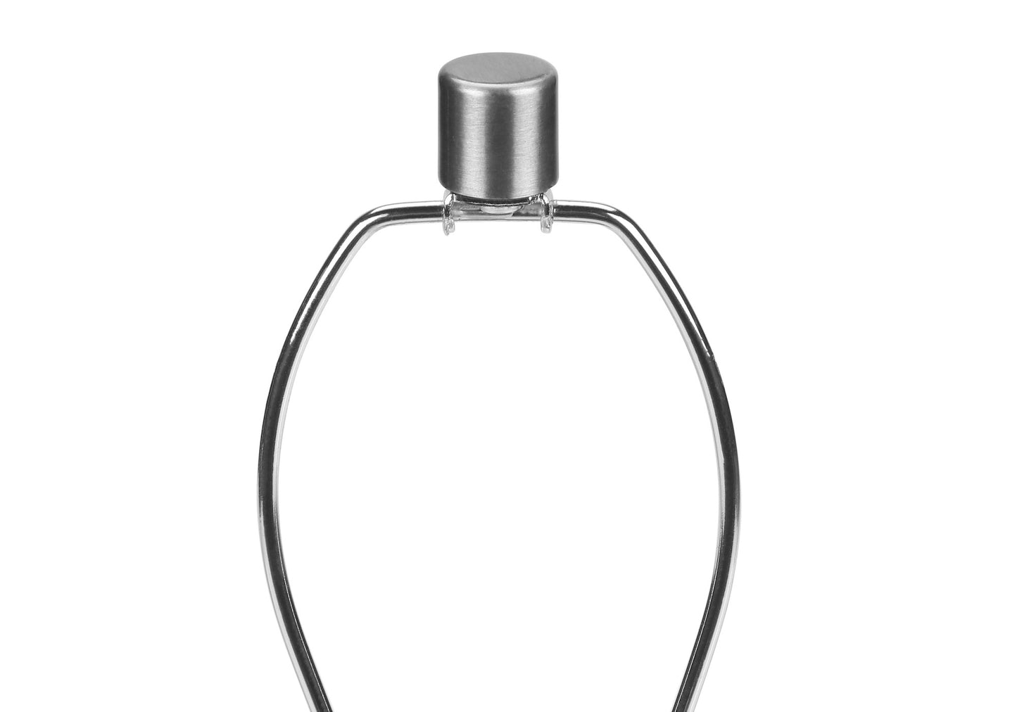 Gray & Silver Table Lamp w/ Shade