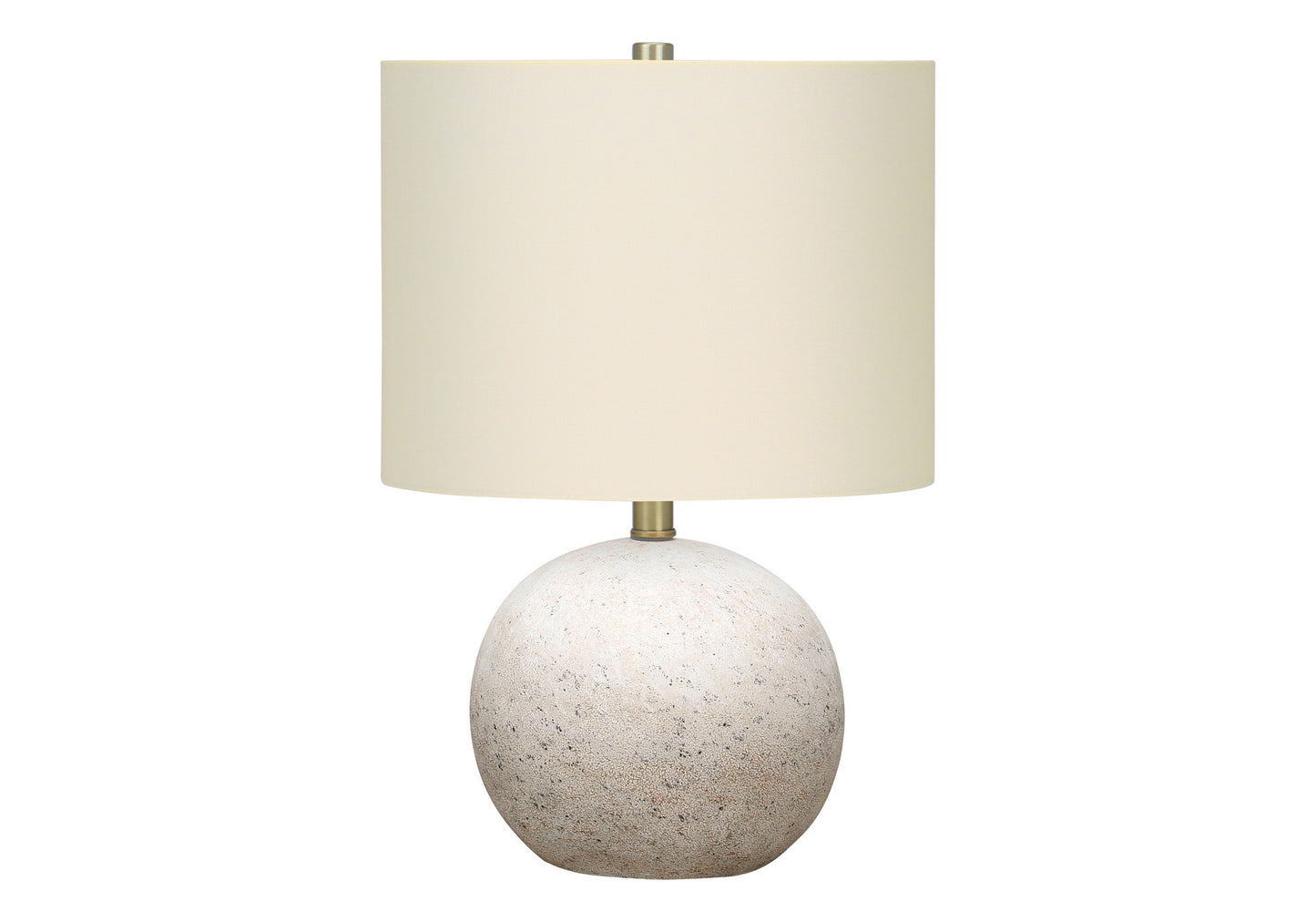 Gray Concrete Table Lamp w/ Shade