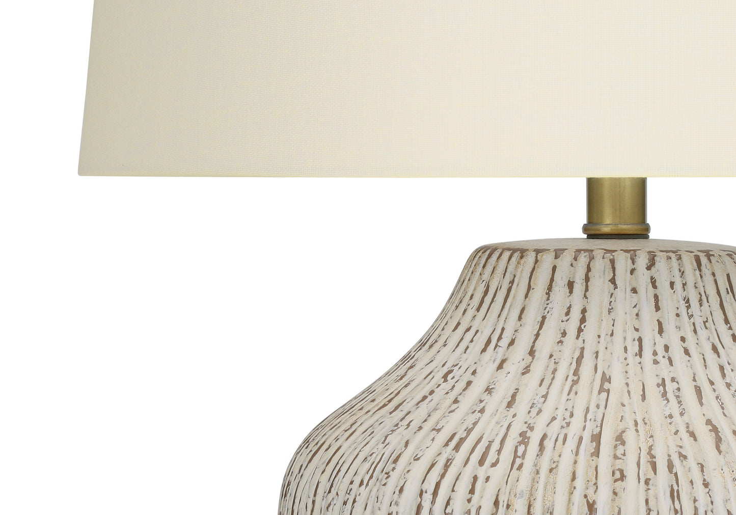 Cream Table Lamp w/ Shade