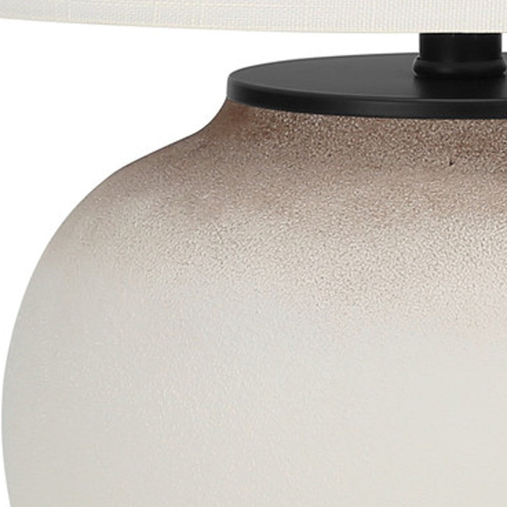 Cream Table Lamp w/ Shade