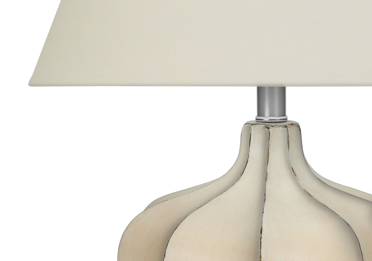 Cream Table Lamp w/ Shade
