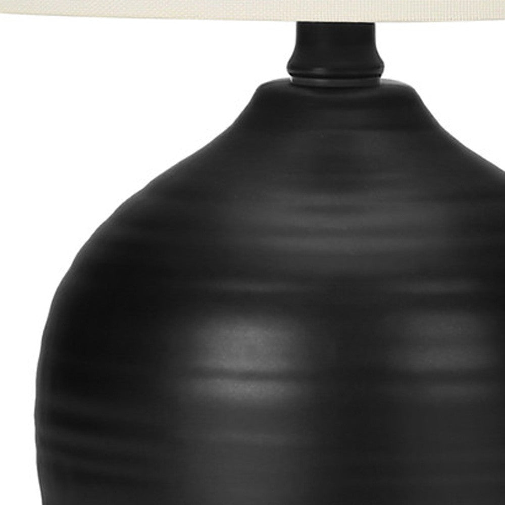 Black Table Lamp w/ Shade