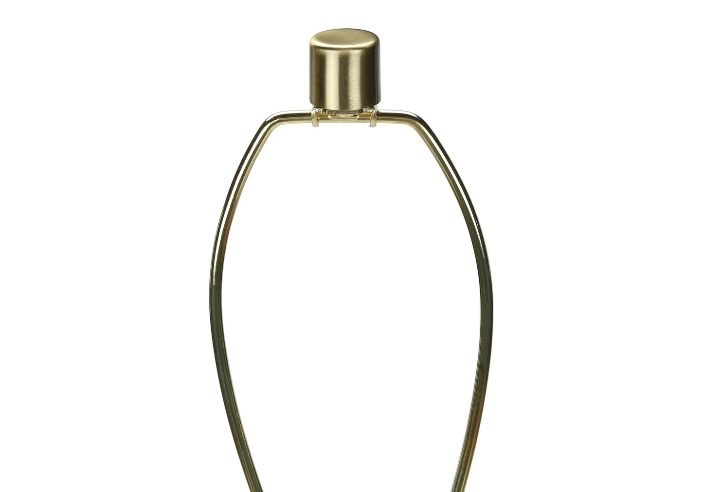 Matte Gold Floor Lamp w/ Shade