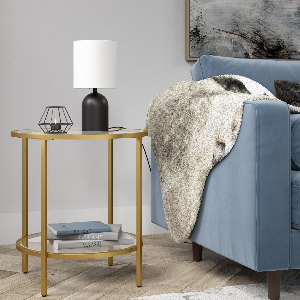 Black Table Lamp w/ Shade