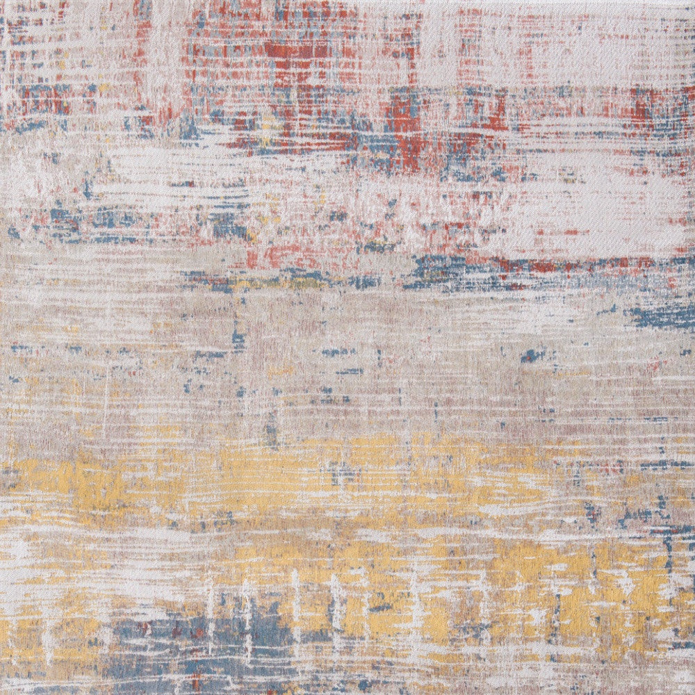 5 x 7 White Non Skid Rug