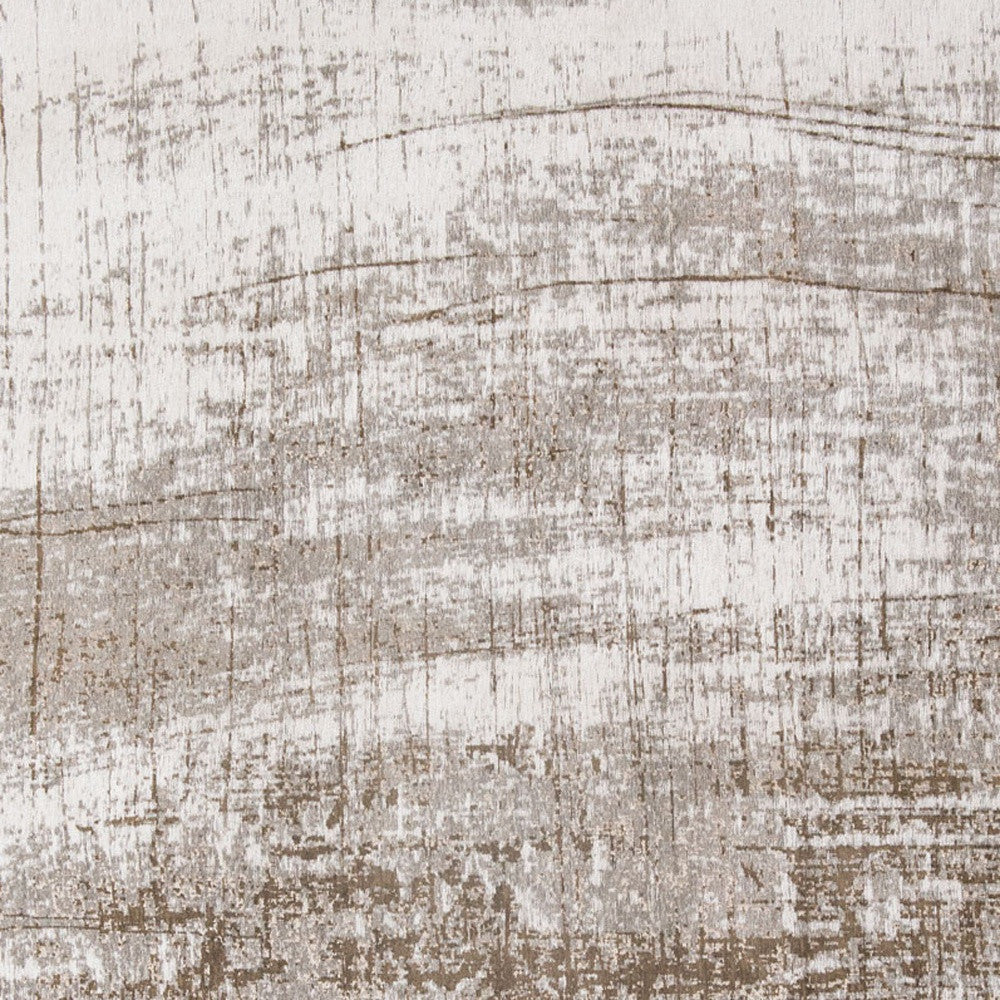 5 x 7 Gray & Beige Non Skid Rug
