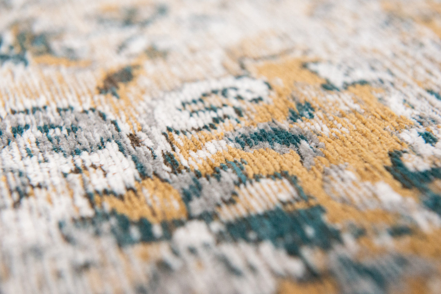 6 x 8 Blue & Green Non Skid Rug