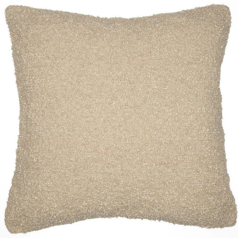 Beige Pillow w/ Shag