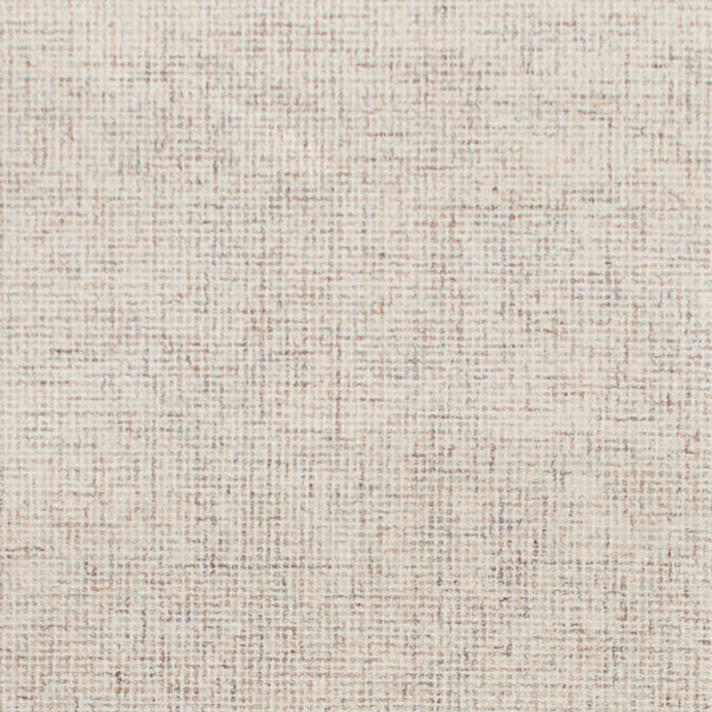 8 x 10 Beige & Brown Wool Hand Tufted Rug
