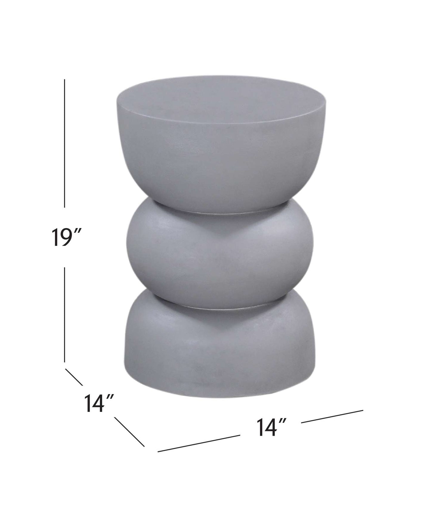 Haven Accent Table - Dimensional
