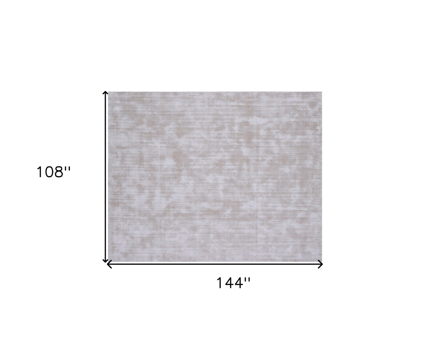 9 x 12 Beige Hand Loomed Rug