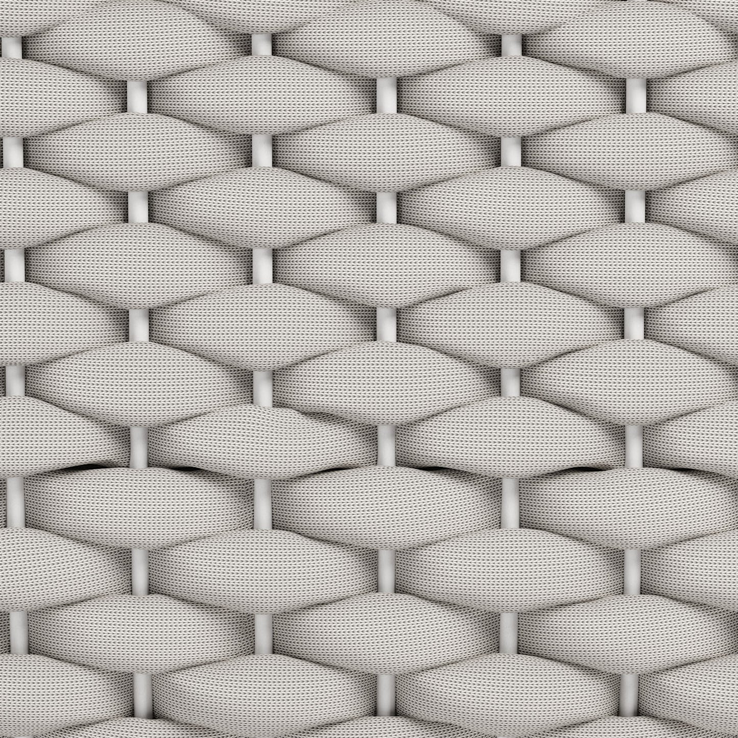 Gray & White Fabric Club Chair