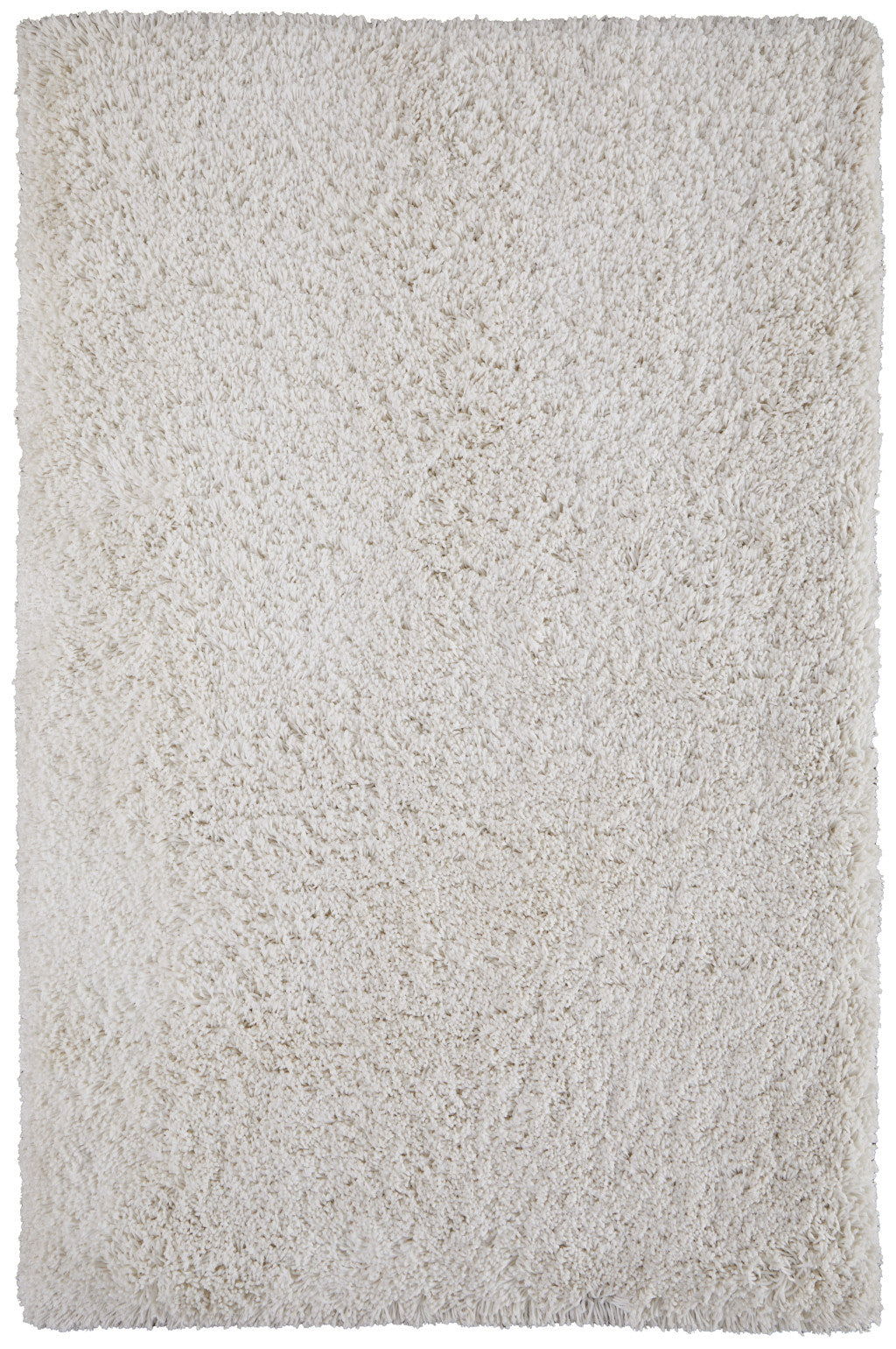 9 x 12 Ivory Shag Hand Tufted Rug