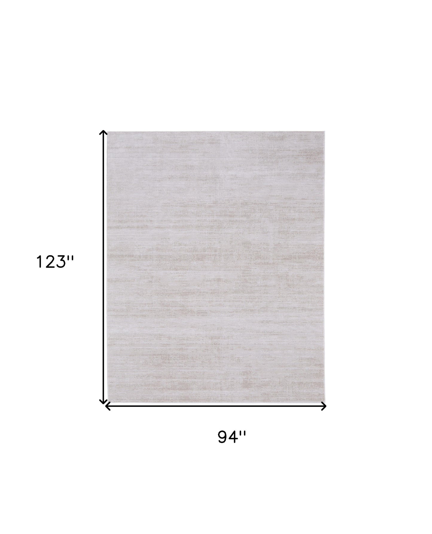 8 x 10 Ivory Power Loom Rug