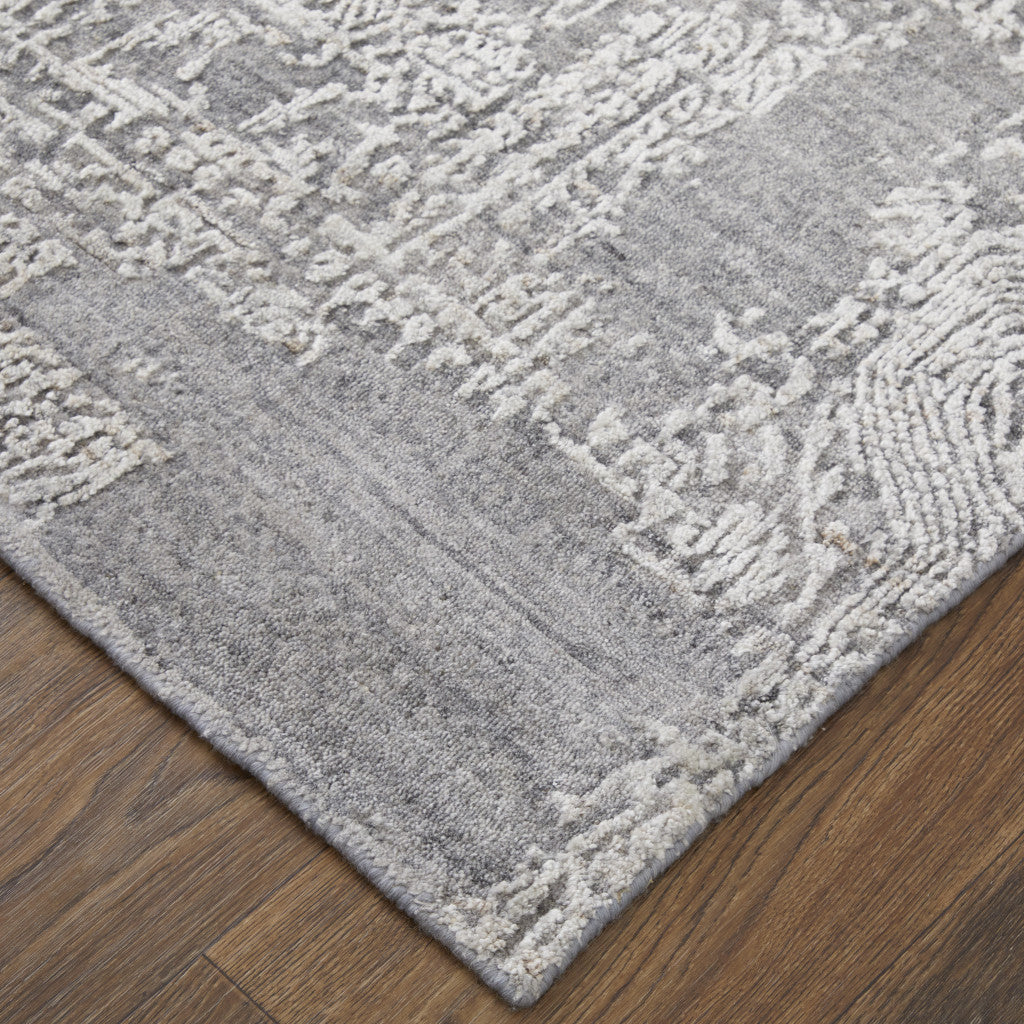 12 x 15 Gray Hand Woven Rug