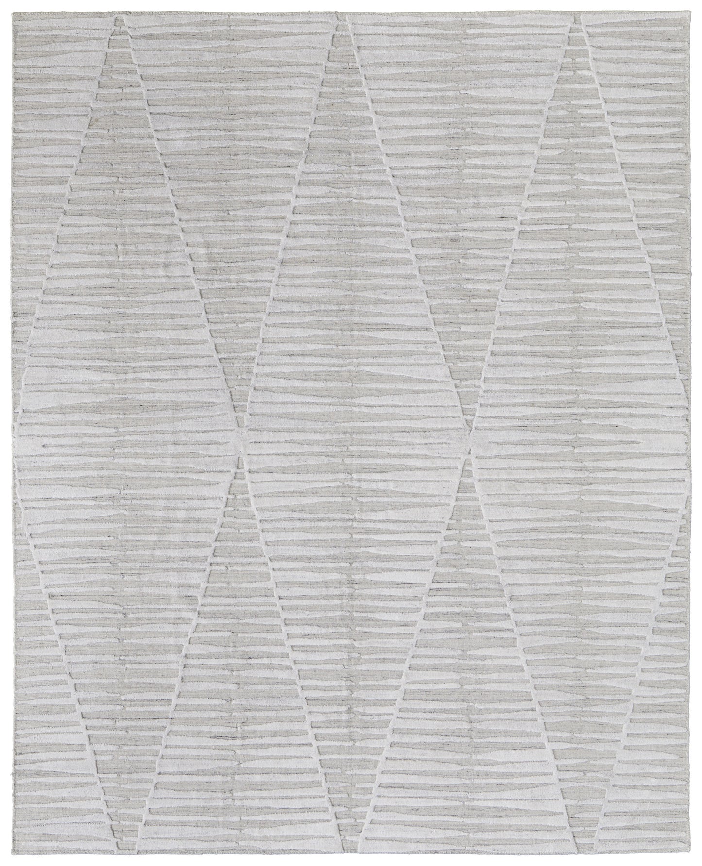 4 x 6 Ivory Geometric Hand Woven Rug