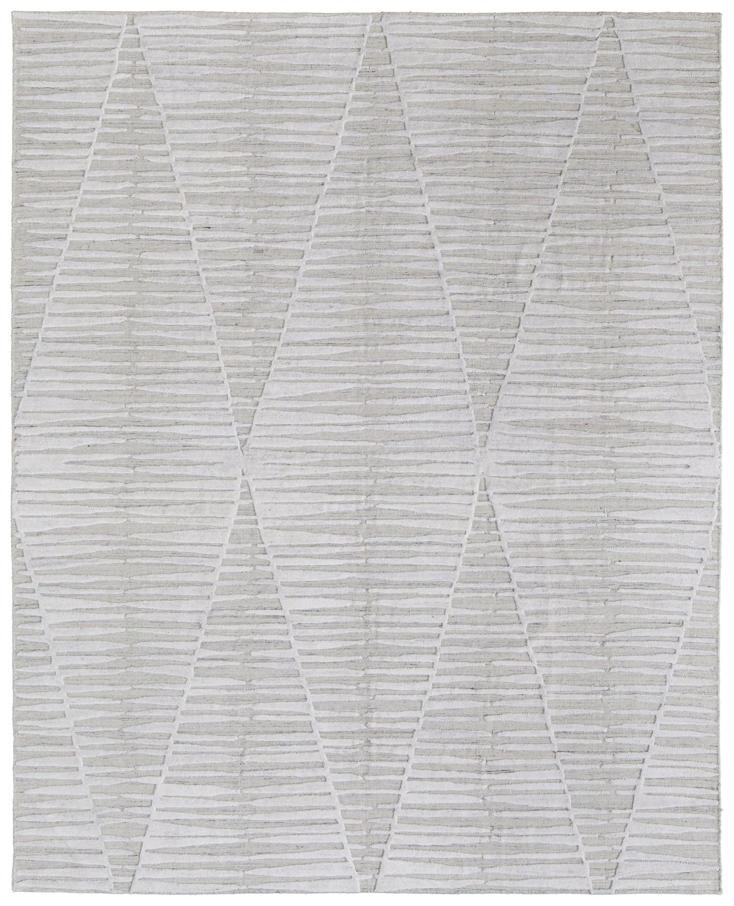 4 x 6 Ivory Geometric Hand Woven Rug