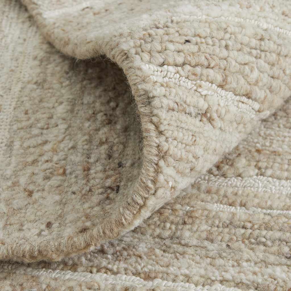 4 x 6 Ivory Hand Woven Rug