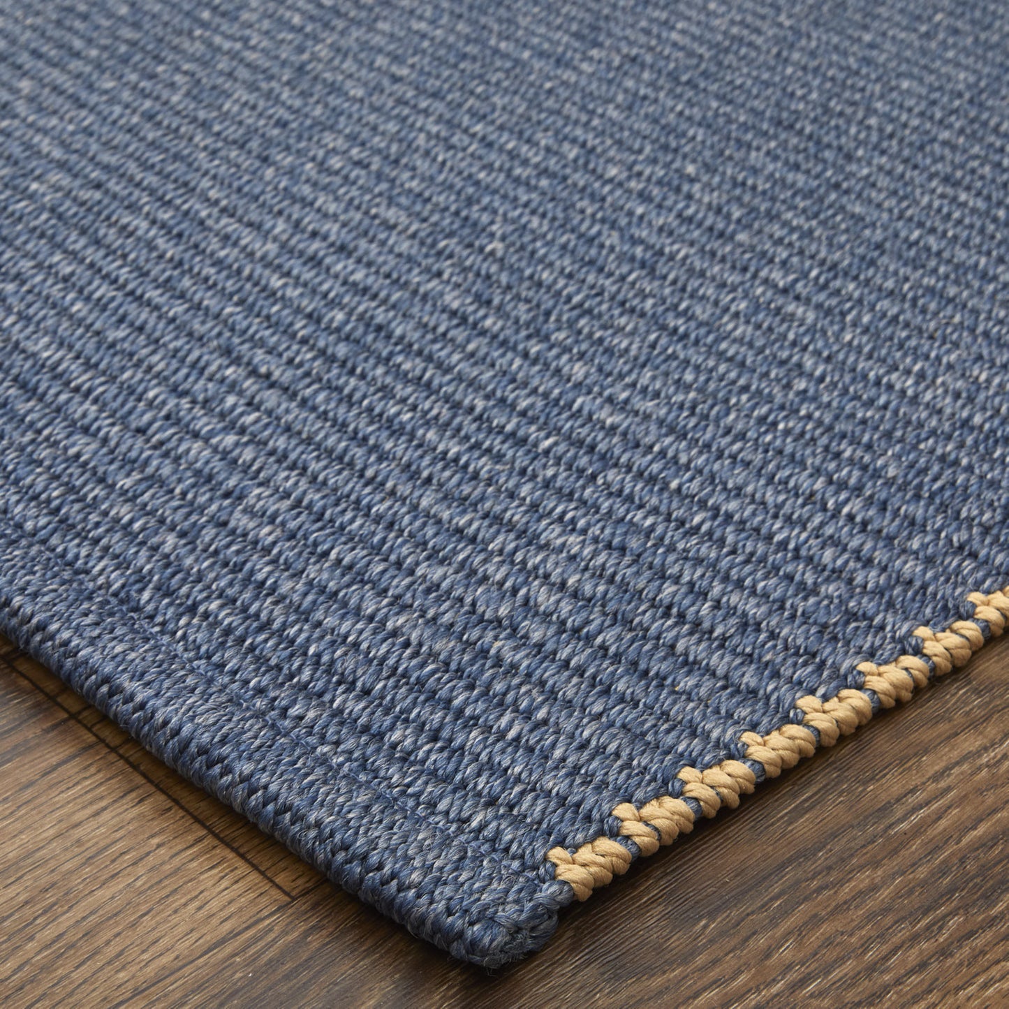 8 x 10 Blue Hand Woven Rug