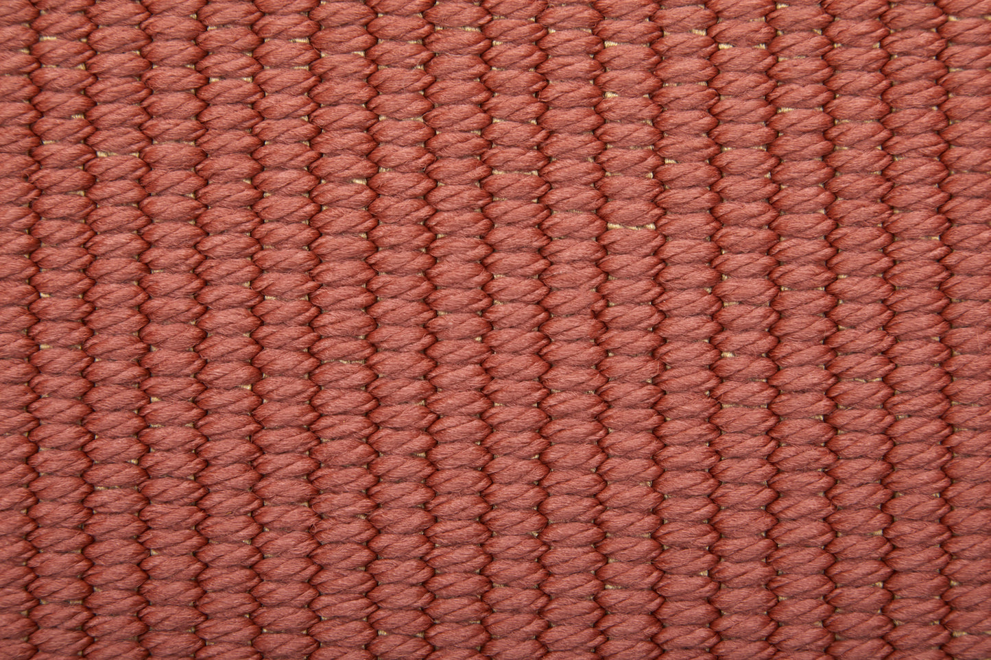 8 x 10 Red & Tan Hand Woven Rug