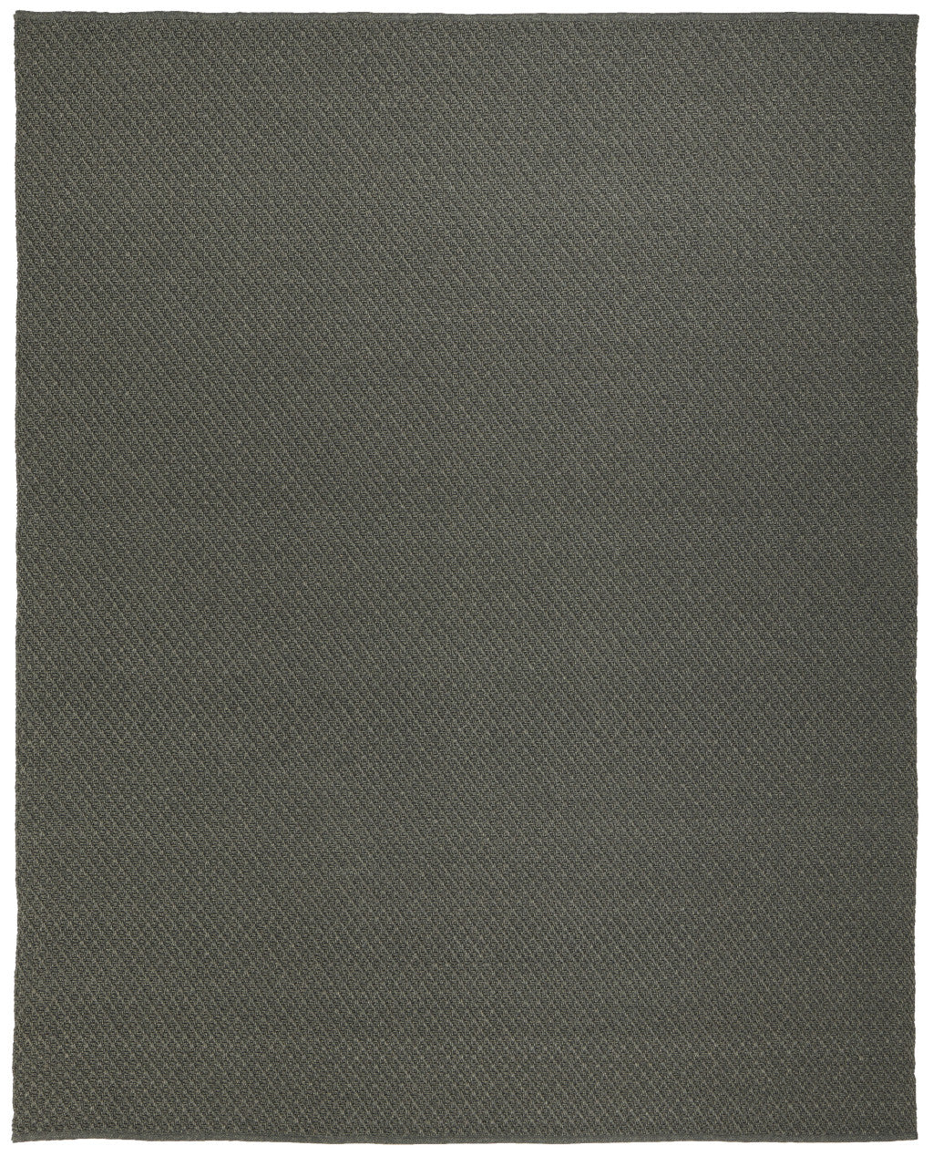 9 x 12 Green Hand Woven Rug