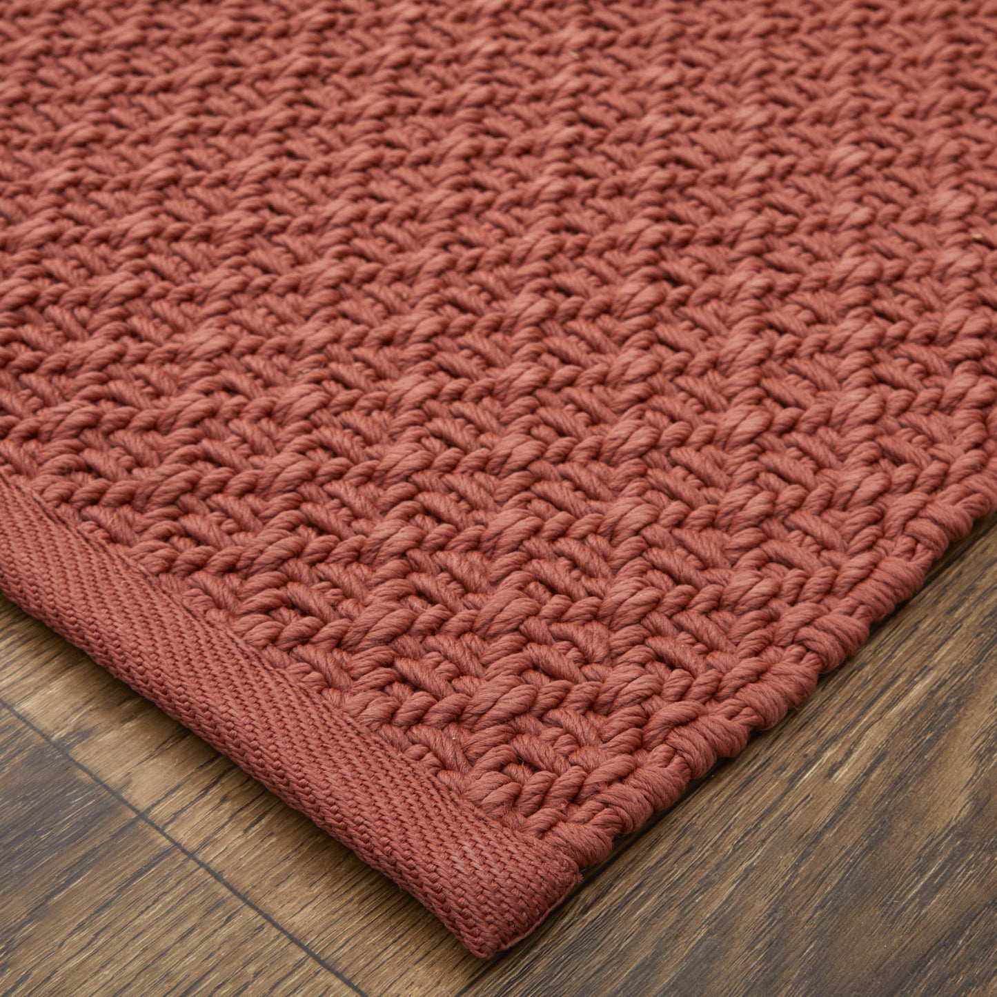 9 x 12 Red Hand Woven Rug