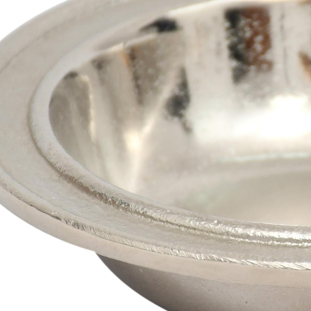 Silver Round Candy or Nut Bowl
