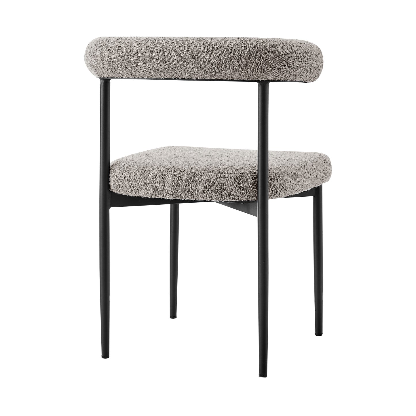 Gray & Black Dining Chair - Set of 2