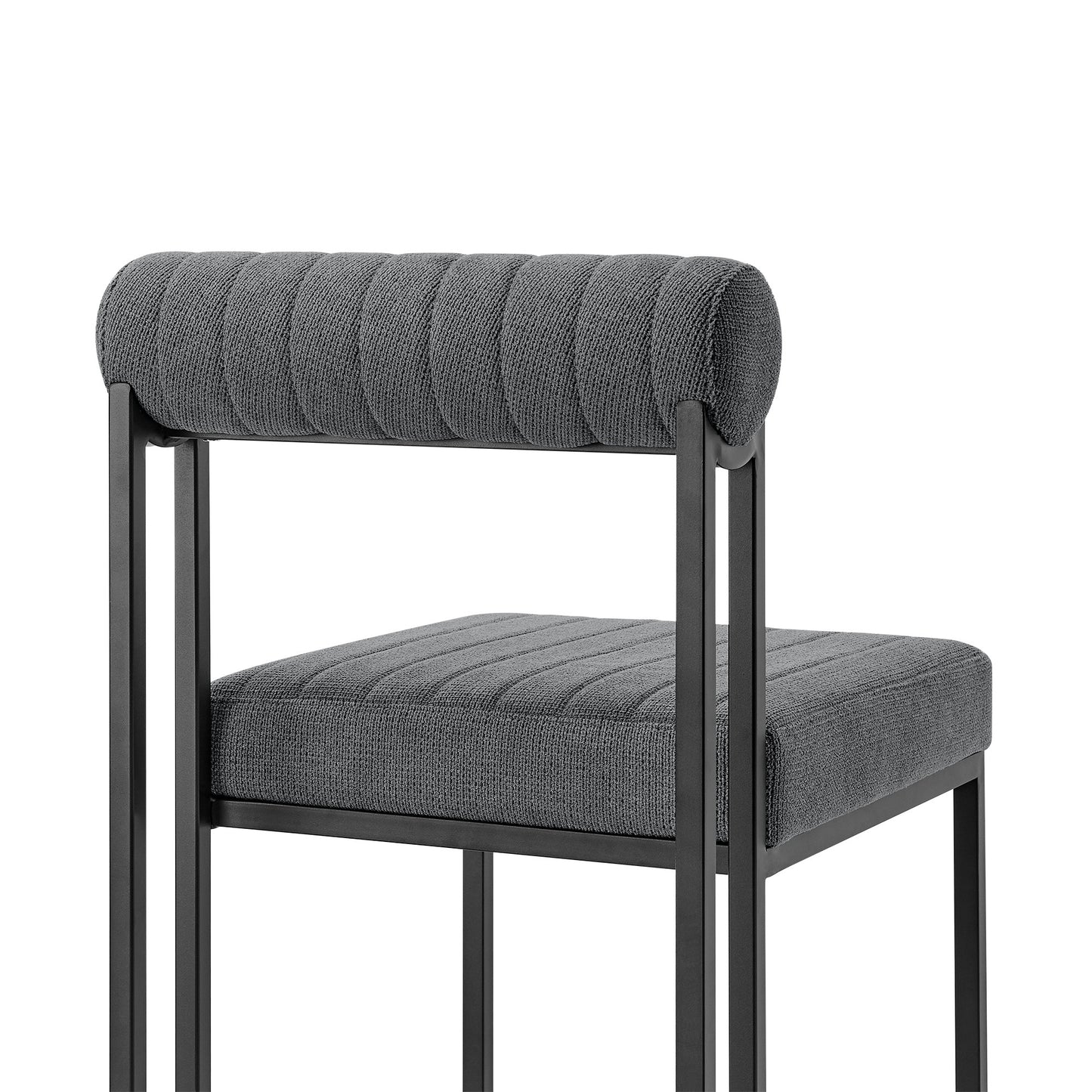 Gray & Black Dining Chair - Set of 2