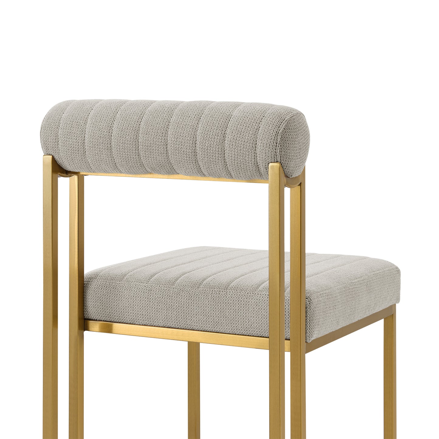 Gray & Gold Dining Chair - Set of 2