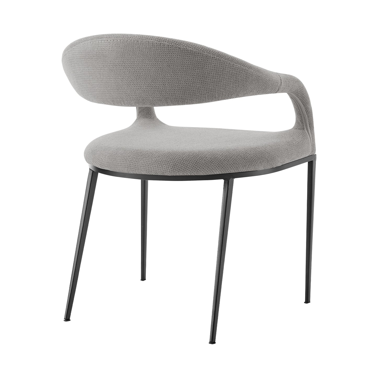 Gray & Black Dining Chairs - Set of 2