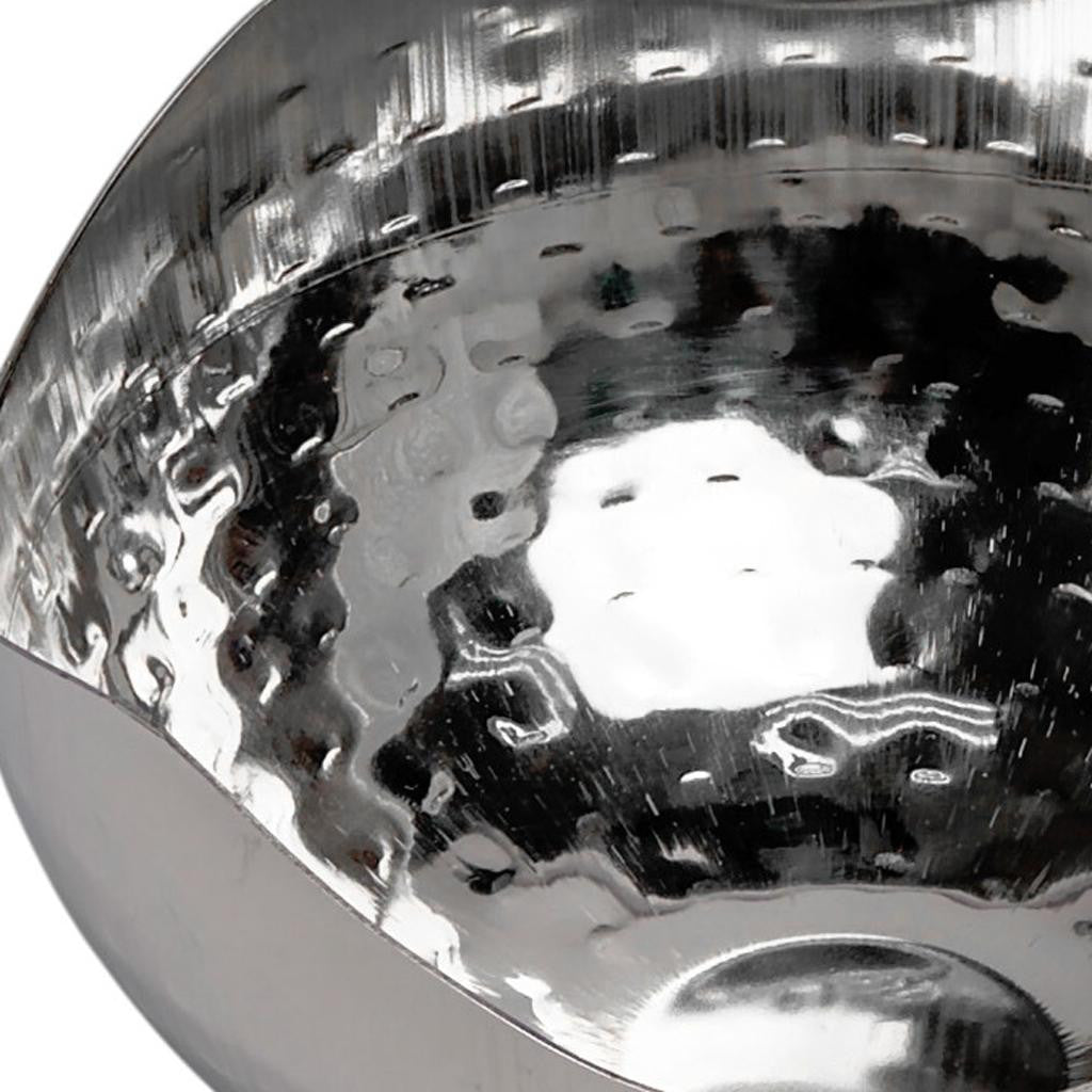 Silver Wavy Edge Organic Shaped Candy or Nut Bowl
