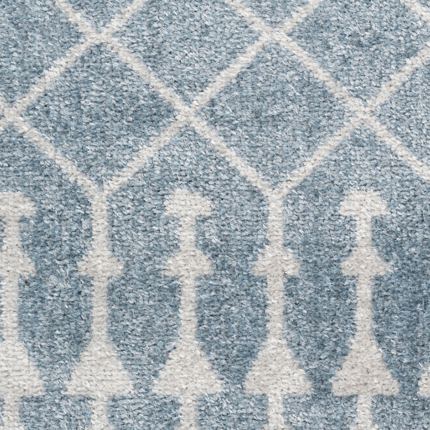 Nourison Astra Blue Pet Friendly Machine Washable Rug - Swatch