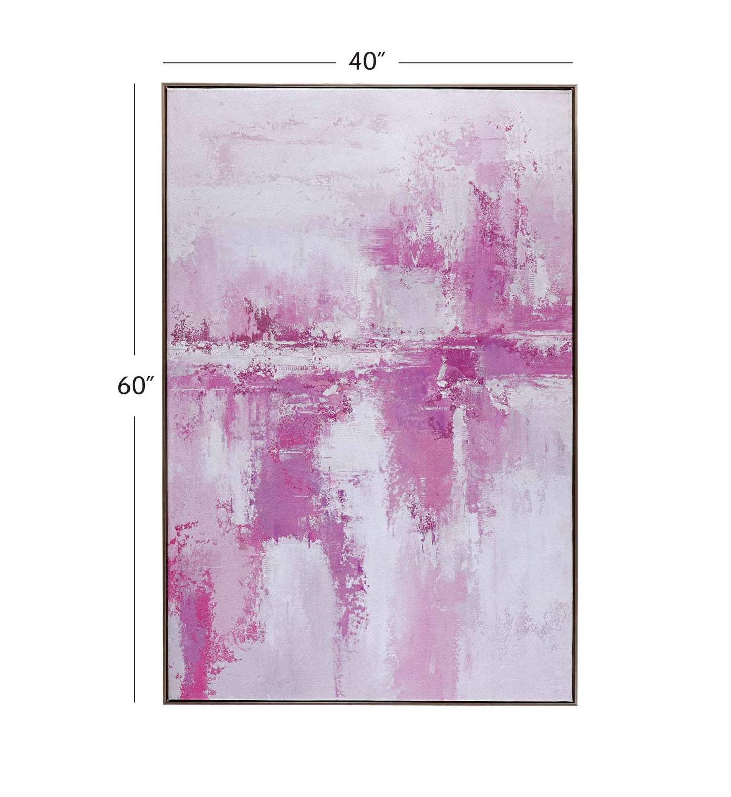 Settled Framed Canvas - Dimensional
